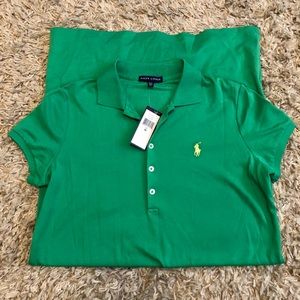 NWT Polo RL Kelly Green Dress